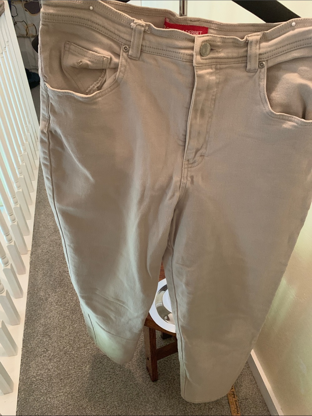 Gloria Vanderbilt Beige/Tan Women's Jeans